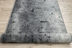 Best RugsX Tapis De Couloir Antidérapant Marl Béton La Gomme Gris 100 cm 100x330 cm 202041 1 szt.