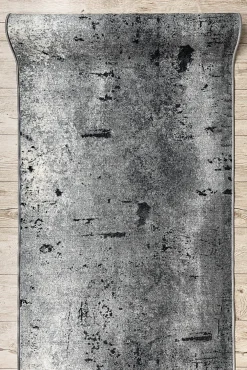 Best RugsX Tapis De Couloir Antidérapant Marl Béton La Gomme Gris 100 cm 100x530 cm 202061 1 szt.