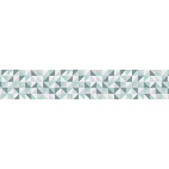 Crearreda Tapis de Cuisine antidérapant en Vinyle Triangles 50x300* Tapis Pour Cuisine