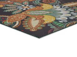 Atticgo Tapis de cuisine multicolore rectangulaire dessins bohème 52x100 cm RICCI* Tapis Pour Cuisine
