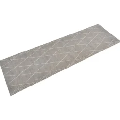 Discount Vidaxl Tapis de cuisine lavable impression losange 60x180 cm velours