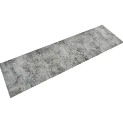 Vidaxl Tapis de cuisine lavable impression béton 45x150 cm velours* Tapis D'Entrée Et Paillasson