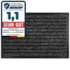 Best Floordirekt Tapis de Porte Paillasson d'entrée Dura Anthracite 50 x 80 cm