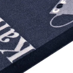 Vidaxl Tapis de sol de cuisine lavable Bleu café 45x150 cm* Tapis Pour Cuisine