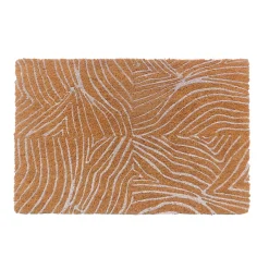 Ornami Tapis d'entrée antidérapant en fibre de coco imprimé ethnique L.60 x l.40cm* Tapis D'Entrée Et Paillasson