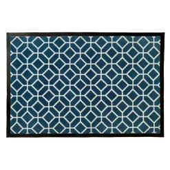 Best GoodHome Tapis d'entrée polypropylène Boykins motif vert L.60 x l.90 cm