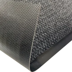 GoodHome Tapis d'entrée polypropylène Boykins gris foncé L.60 x l.40 cm* Tapis D'Entrée Et Paillasson|Tapis Et Paillasson