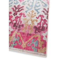 GoodHome Tapis Dorsey rose L.170 x L.120 cm* Tapis Intérieur|Tapis Persan Et Berbère