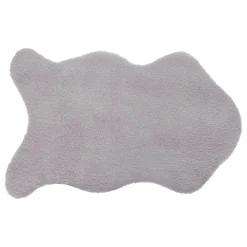 Online Atmosphera Tapis effet fourrure gris L.90 x l.60cm