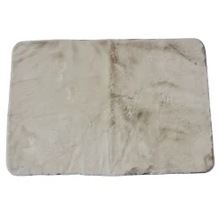 Ornami Tapis effet fourrure ultra doux beige L.90 x l.60cm* Tapis Pour Chambre
