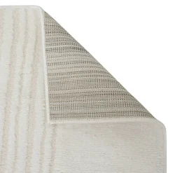 Atmosphera Créateur D'Intérieur Tapis effet laine Anoai blanc 200x150cm- Blanc ondulé- Atmosphera* Tapis Intérieur|Tapis Pour Chambre