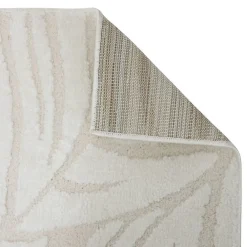 Atmosphera Créateur D'Intérieur Tapis effet laine Anoai blanc 200x150cm- Blanc feuille- Atmosphera* Tapis Pour Chambre
