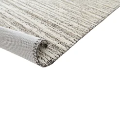 Outlet GoodHome Tapis effet tissé Azusa tissage à plat L.160 x L.230cm crème et naturel