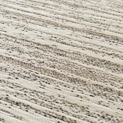 Outlet GoodHome Tapis effet tissé Azusa tissage à plat L.160 x L.230cm crème et naturel