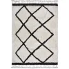 Deko & Co Tapis en coton tufté berbère Calà blanc et gris L.230 x l.160cm Deko&co* Tapis Persan Et Berbère
