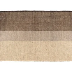 Vivaraise Tapis en jonc de mer et coton carbone Karan* Tapis Intérieur