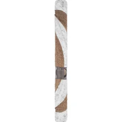 Outlet Atmosphera Créateur D'Intérieur Tapis en jute bord blanc D120 cm - Atmosphera