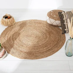 Atmosphera Créateur D'Intérieur Tapis en jute D120 cm - Atmosphera* Tapis Jute Et Naturel