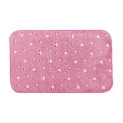 Paris Prix Tapis Enfant Déco "Fluo Night" 50x80cm Fuchsia