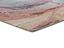 Atticgo Tapis extérieur multicolore rectangulaire abstrait 120x170 cm SAMARA* Tapis Extérieur