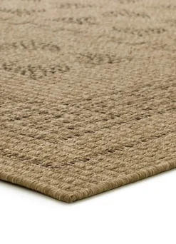 Atticgo Tapis extérieur naturel rectangulaire classique effet jute 120x170 cm ACRA* Tapis Extérieur
