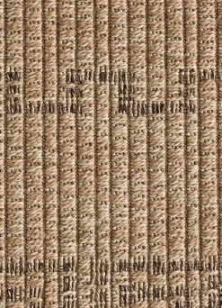 Atticgo Tapis extérieur naturel rectangulaire classique effet jute 120x170 cm ACRA* Tapis Extérieur