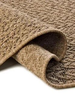Discount Atticgo Tapis extérieur naturel rectangulaire géométrique effet jute 200x290 cm ACRA