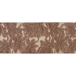 Clearance Vivaraise Tapis extérieur en polypropylène recyclé Ariane rouille 80x200 cm