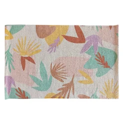 Ornami Tapis fleuri Lirette multicouleurs L.90 x l.60cm* Tapis Intérieur|Tapis Pour Chambre