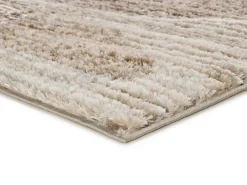 Atticgo Tapis intérieur beige rectangulaire scandinave 140x200 cm LIMA* Tapis Persan Et Berbère