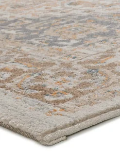 Atticgo Tapis intérieur beige / gris rectangulaire vintage 160x230 cm DELTA* Tapis Pour Salon