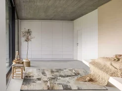 Sale Atticgo Tapis intérieur beige rectangulaire abstrait 120x170 cm AYDIN