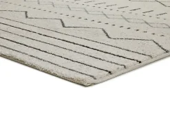 Atticgo Tapis intérieur blanc rectangulaire éthnique 80x150 cm AKKA* Tapis Persan Et Berbère