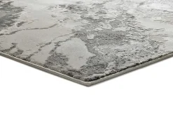 Atticgo Tapis intérieur gris rectangulaire abstrait 80x150 cm AGATA* Tapis Uni