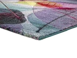 Atticgo Tapis intérieur multicolore rectangulaire moderne 120x170 cm COLORS* Tapis Intérieur|Tapis Pour Salon