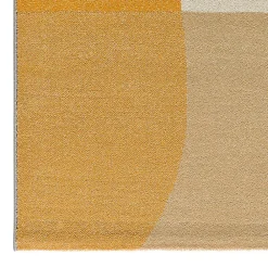 Atticgo Tapis intérieur multicolore rectangulaire géométrique 140x200 cm MONIC* Tapis Intérieur|Tapis Pour Salon