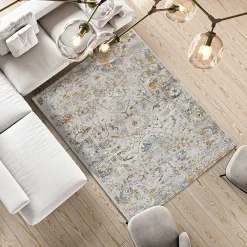 Outlet Atticgo Tapis intérieur multicolore rectangulaire vintage 154x230 cm SPRINGS