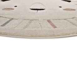 Atticgo Tapis intérieur multicolore rond enfant lion diam.120 cm CLOWN