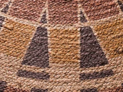 Best Atticgo Tapis intérieur multicolore rond ethnique diam.120 cm TONGA