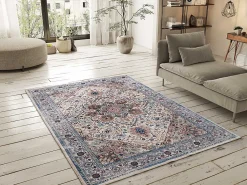 Atticgo Tapis intérieur multicolore rectangulaire vintage 80x150 cm CLASS* Tapis Intérieur|Tapis Pour Salon