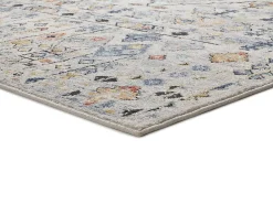Atticgo Tapis intérieur multicolore rectangulaire éthnique 140x200 cm MABEL* Tapis Intérieur|Tapis Persan Et Berbère