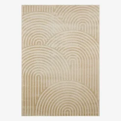 Sweeek Tapis intérieur motif arches beige 120 x 160 cm - Brad* Tapis Intérieur|Tapis Pour Chambre
