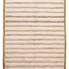 Clearance Deko & Co Tapis jute Chindi Deco&Co blanc L.180 x l.120 cm
