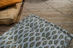 Discount Deko & Co Tapis jute naturel losange Deco&Co L.230 x l.160 cm