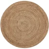 Discount Deko & Co Tapis jute naturel rond Deco&Co Ø160cm