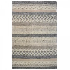 Unamourdetapis Tapis kilim fait à la main motif ethnique ESPARIA, Beige ,marron* Tapis Persan Et Berbère