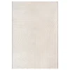 The Carpet Tapis Knight 3D moderne brillants, Beige, 200 x 290 cm