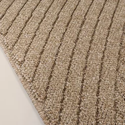Discount The Carpet Tapis Kos extérieur moderne, Nature, 80 x 250 cm