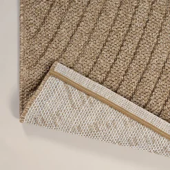 Discount The Carpet Tapis Kos extérieur moderne, Nature, 80 x 250 cm
