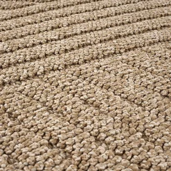Discount The Carpet Tapis Kos extérieur moderne, Nature, 80 x 250 cm